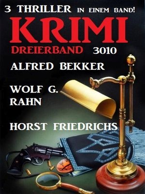 cover image of Krimi Dreierband 3010--3 Thriller in einem Band!